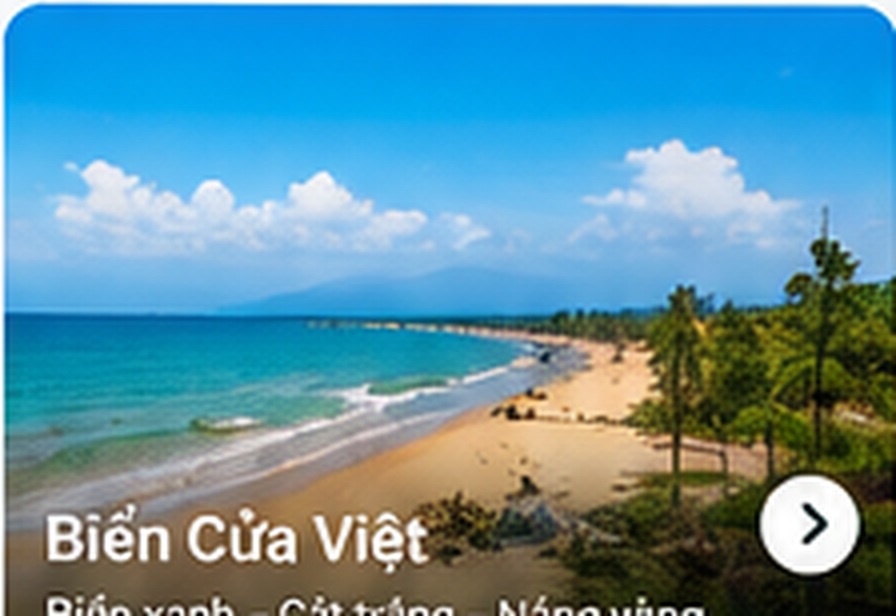 Bãi biển Cửa Việt - Quảng Trị
